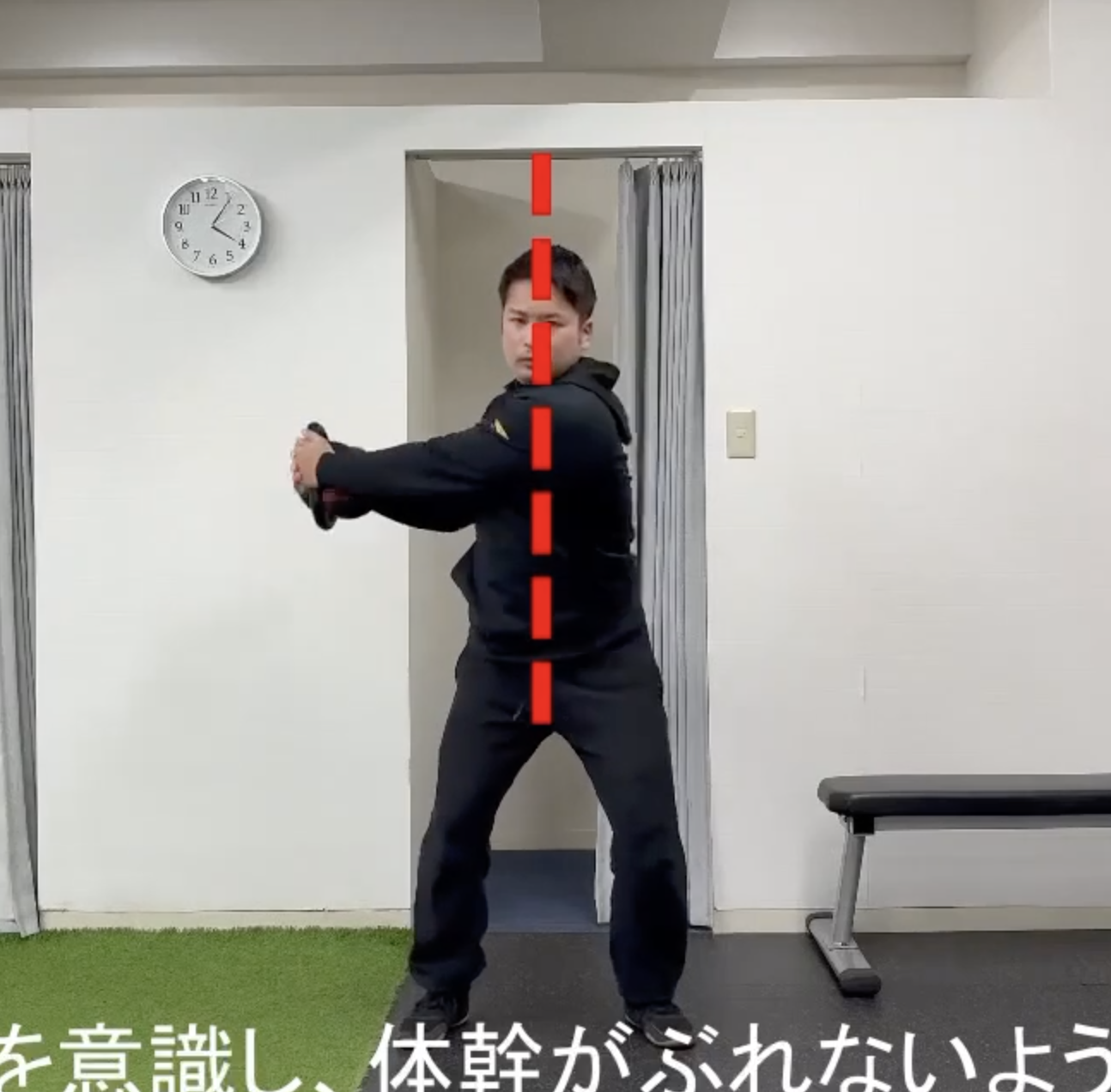 ケトルベルツイストスイング